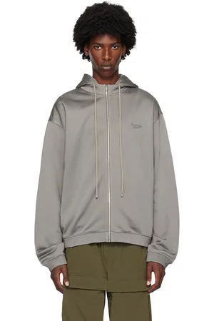 Givenchy Gray Zip Hoodie
