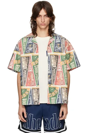 Rhude Muticolor Patterned Shirt