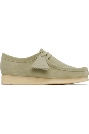 Clarks Beige Wallabee Derbys