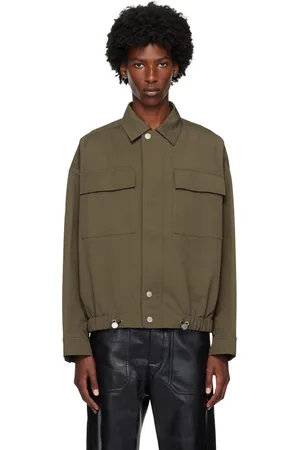 Nanushka Khaki Emeric Jacket