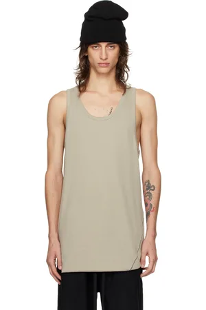 THOM KROM Green M TS 793 Tank Top