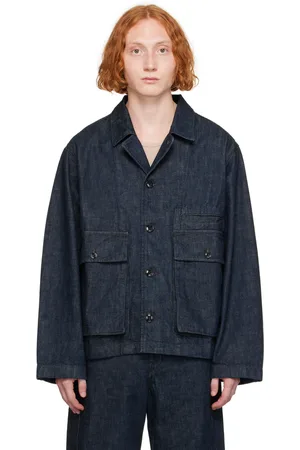 LEMAIRE Indigo Boxy Denim Jacket