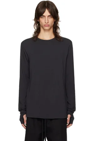 THOM KROM Gray M TS 808 Long Sleeve T-Shirt