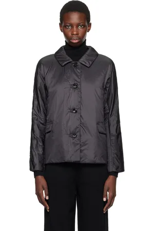 Max Mara Black The Cube Water-Repellent Jacket & Tote Set