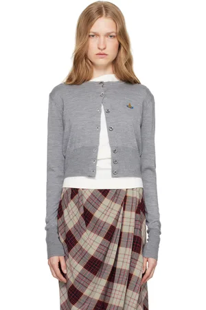 Vivienne Westwood Gray Bea Cardigan