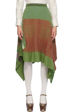 Vivienne Westwood Multicolor Highlander Midi Skirt