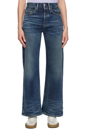 Acne Studios Blue Loose Fit 2021F Jeans