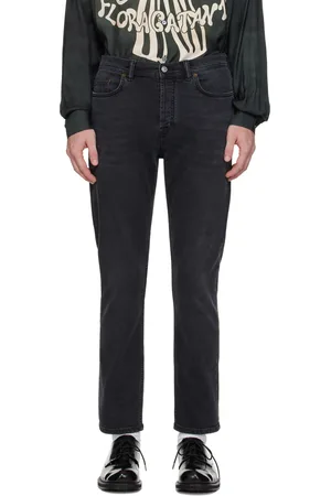 Acne Studios Black Slim-Fit River Jeans