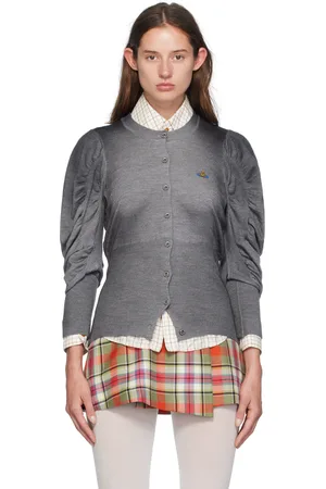 Vivienne Westwood Gray Eli Cardigan