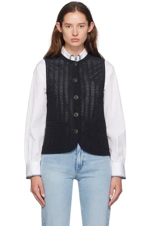 RAG&BONE Navy Elisa Vest