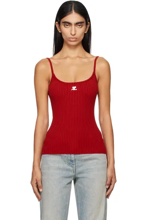 Courrèges Rib Knit Camisole