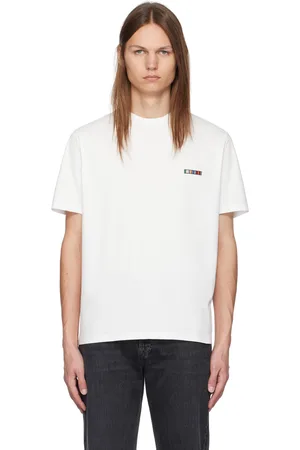 Paul Smith White Signature Stripe Logo T-Shirt