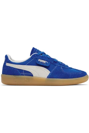 PUMA Blue Palermo Vintage Sneakers