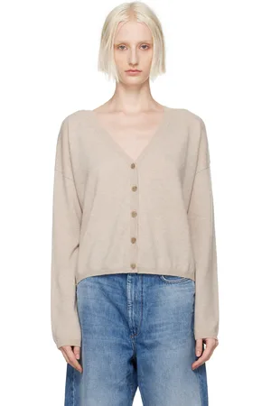 Lisa Yang Beige Abby Cardigan