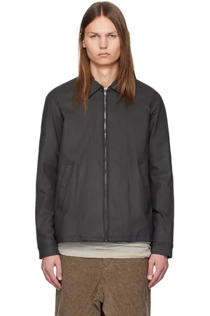 Rick Owens Black Brad Denim Jacket