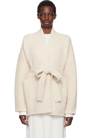 Lauren Manoogian Off-White Coto Cardigan