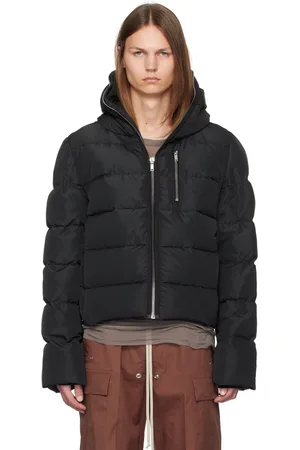 Rick Owens Black Porterville Sealed Down Jacket