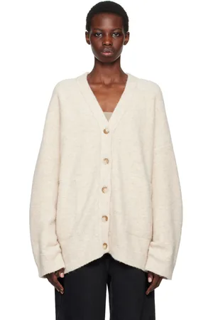 Lauren Manoogian Off-White Alpaca Cardigan