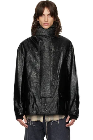 R13 Black Dark Shine Coat