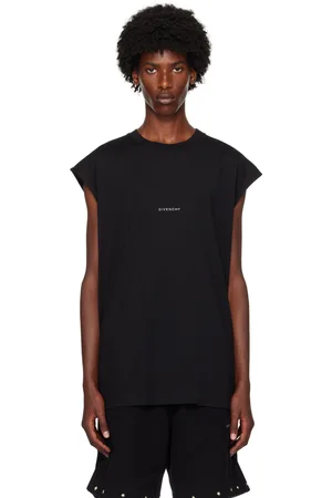 Givenchy Black Logo Tank Top