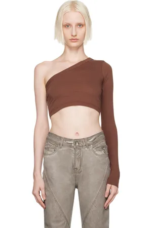 Rick Owens Brown Porterville Ziggy Long Sleeve T-Shirt