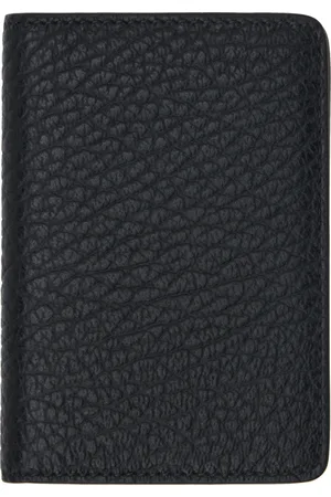 Maison Margiela Black Four Stitches Card Holder