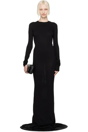 Rick Owens Black Porterville Edfu Maxi Dress