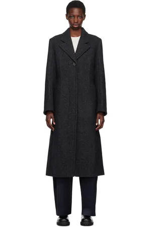STUDIO NICHOLSON Gray Weir Coat