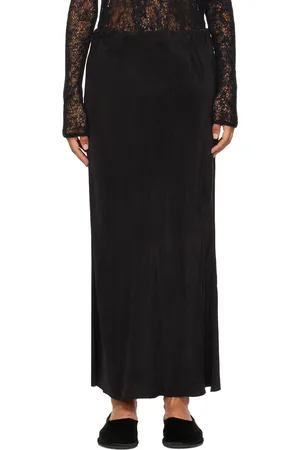 GABRIELA COLL GARMENTS Black No.290 Midi Skirt