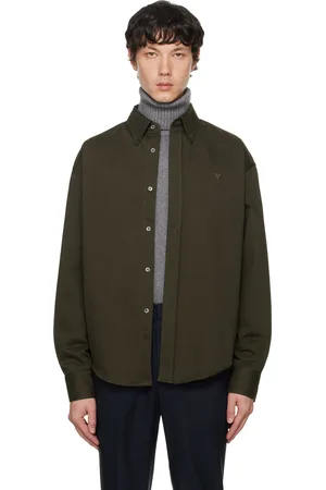Ami Brown Ami De Cœur Boxy Fit Shirt