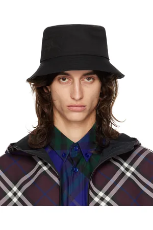 Burberry Cotton Blend Bucket Hat