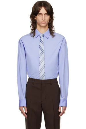 Ami Blue Boxy Fit Shirt