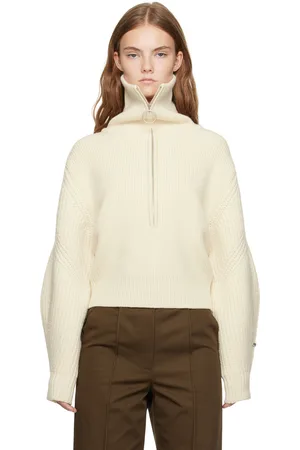 Recto Off-White Half-Zip Polo