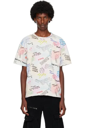Members OF The Rage Multicolor Cudis Colors & Sketches T-Shirt