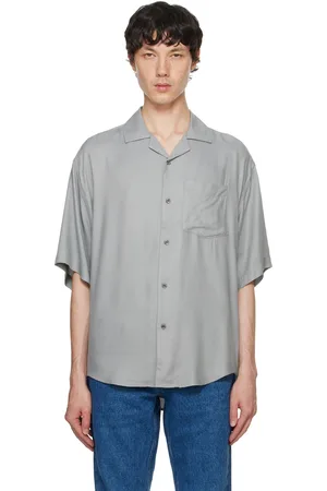 Ami Gray Boxy Shirt