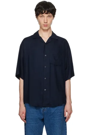 Ami Navy Boxy Shirt