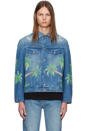 Casablanca Blue Tennis Club Denim Jacket