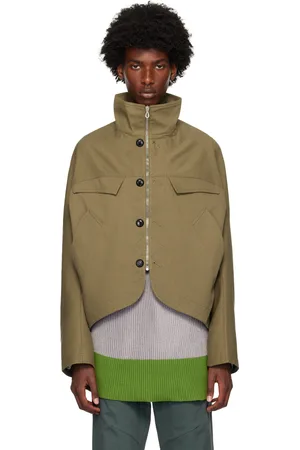 Kiko Kostadinov Khaki Jacklight Jacket