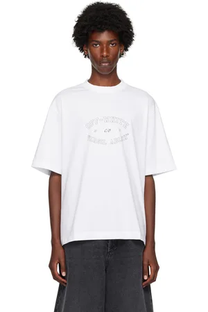 OFF-WHITE White College Skate T-Shirt
