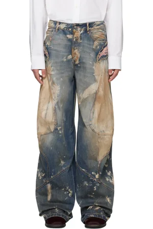 Acne Studios Blue Loose-Fit Jeans