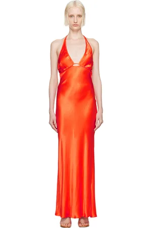 Bec & Bridge Orange Zariah Maxi Dress