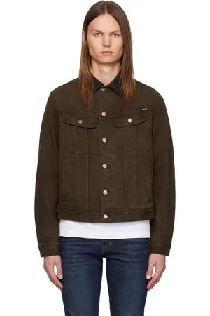 Tom Ford Brown Stay Press Denim Jacket