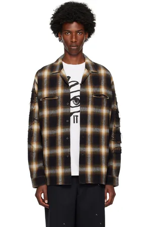 UNDERCOVER Brown Check Shirt