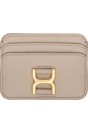 Chloé Taupe Marcie Card Holder