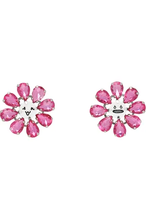 Charles Jeffrey Loverboy & Silver Crazy Daizy Stud Earrings