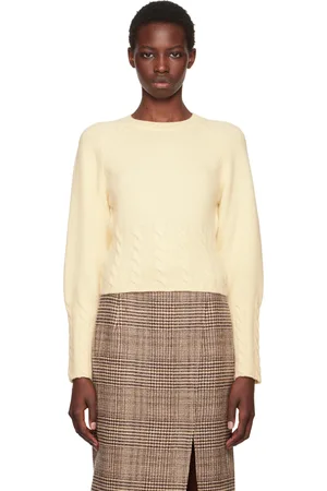 Recto Off-White Brushed Wool Sweater