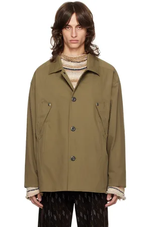Kiko Kostadinov Green Annina Coat