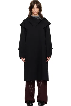 Kiko Kostadinov Black Bendix Coat