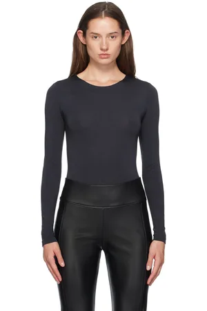 Wolford Navy Berlin Bodysuit