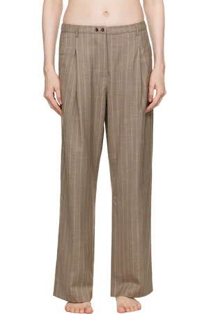 Deiji Studios Gray Twin Button Trousers